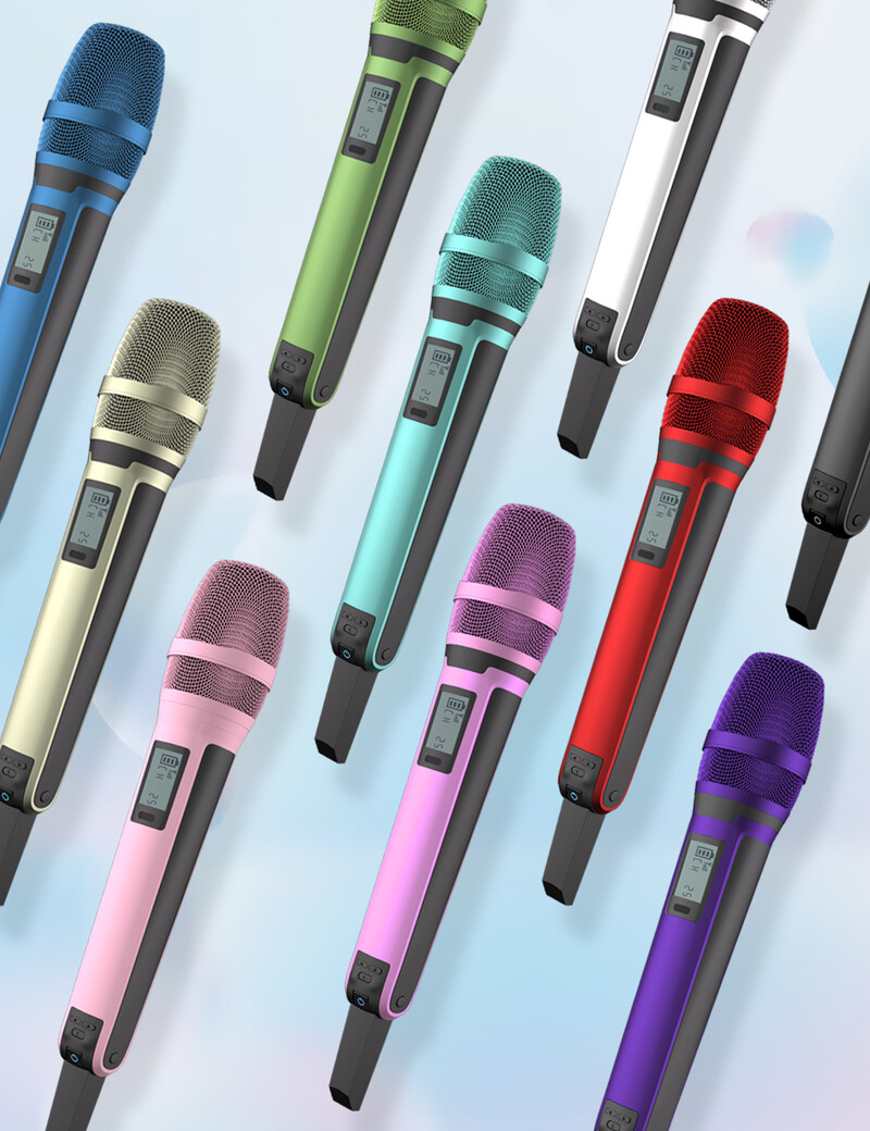 G-MARK SKM9000 bežični mikrofon, profesionalna UHF frekvencija, podesiva metalna ploča za Paryt Show, nastavno vjenčanje