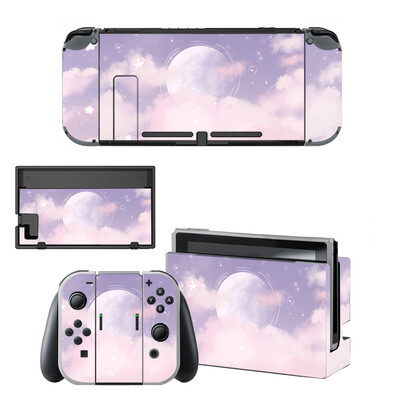 Starry Sky Skin Cover Naljepnica za naljepnicu za Nintendo Switch konzolu Joy-con Controller Dock vinil