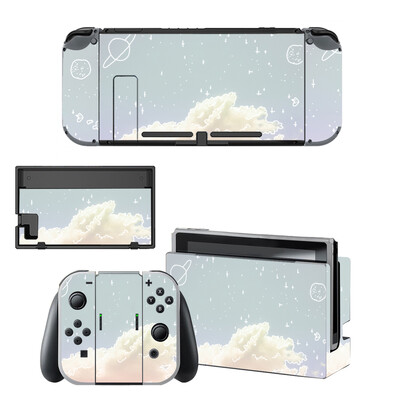 Starry Sky Skin Cover Naljepnica za naljepnicu za Nintendo Switch konzolu Joy-con Controller Dock vinil