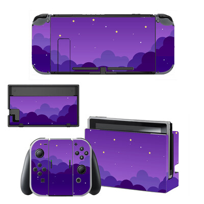 Starry Sky Skin Cover Naljepnica za naljepnicu za Nintendo Switch konzolu Joy-con Controller Dock vinil