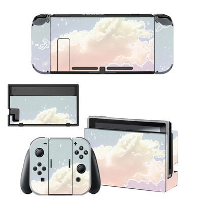 Starry Sky Skin Cover Naljepnica za naljepnicu za Nintendo Switch konzolu Joy-con Controller Dock vinil