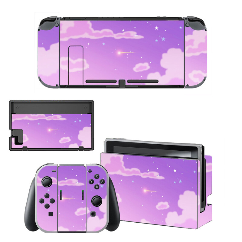Starry Sky Skin Cover Naljepnica za naljepnicu za Nintendo Switch konzolu Joy-con Controller Dock vinil