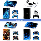 За PS5 Digital Skin Sticker Винилова стикерна обвивка за PS5 Digital Game Аксесоари за PS5 Controller Защитна опаковка на стикера