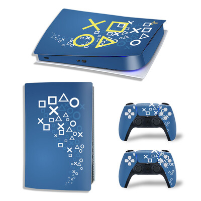 За PS5 Digital Skin Sticker Винилова стикерна обвивка за PS5 Digital Game Аксесоари за PS5 Controller Защитна опаковка на стикера