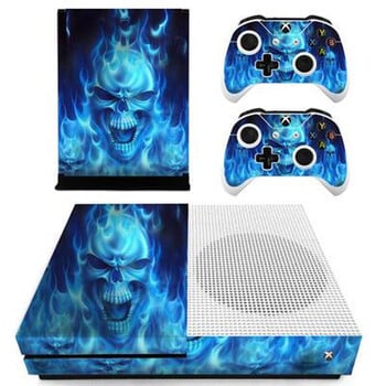 DATA FROG Skin Sticker Decal Κάλυμμα κονσόλας βινυλίου για Xbox One λεπτή κονσόλα για χειριστήρια Xbox One S Προστατευτικά αυτοκόλλητα 2023