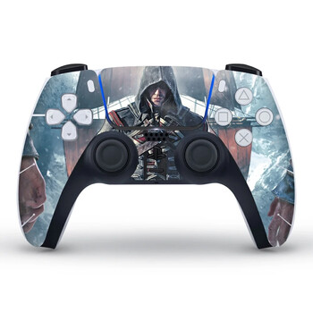 За PS5 Gamepad Защитен Decal Skin за PS5 Аксесоари Стикер Калъф Калъф за PlayStation 5 Контролери Джойстик