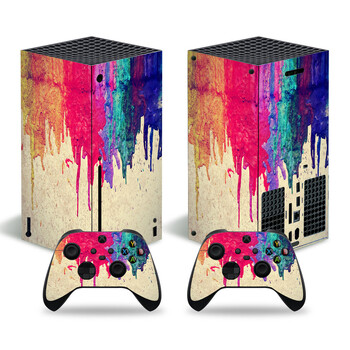 Για Xbox Series X Console Skin Αυτοκόλλητο βινυλίου για Xbox Series X Προστατευτικό κάλυμμα χειριστηρίου