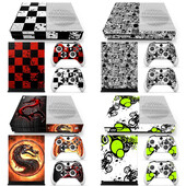 Autocolante cool Vinyl Decal Skin Sticker pentru Microsoft Xbox One S Slim Console + 2 Controlere Husă de protecție