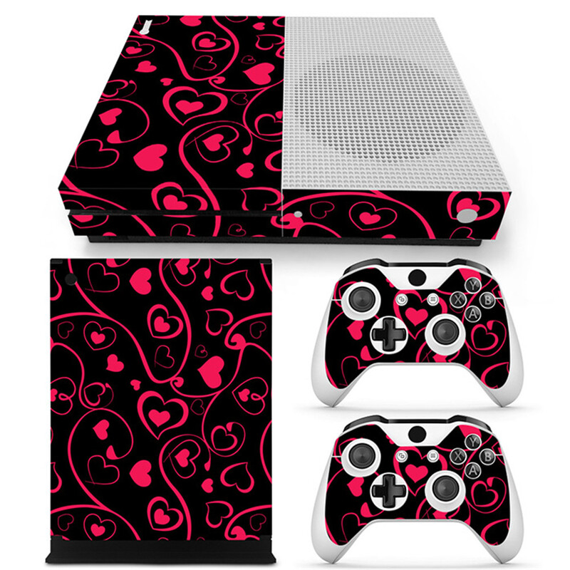 Autocolante cool Vinyl Decal Skin Sticker pentru Microsoft Xbox One S Slim Console + 2 Controlere Husă de protecție