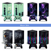 Skin Wrap за Xbox Series X Стикер за кожа за Xbox Series X Controller Пълно защитно покритие Конзола Винилова стикера Аксесоари за игри