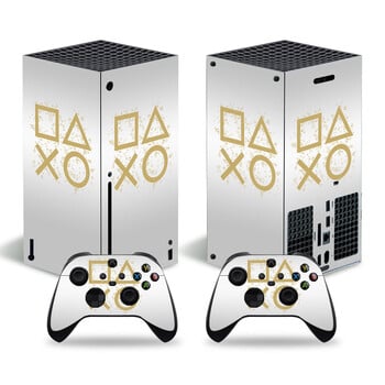 Skin Wrap for Xbox Series X Skin Sticker for Xbox Series X Controller Πλήρες προστατευτικό κάλυμμα Κονσόλα παιχνιδιών Vinyl Decal