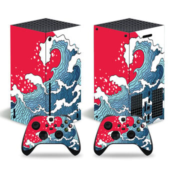 Skin Wrap for Xbox Series X Skin Sticker for Xbox Series X Controller Πλήρες προστατευτικό κάλυμμα Κονσόλα παιχνιδιών Vinyl Decal