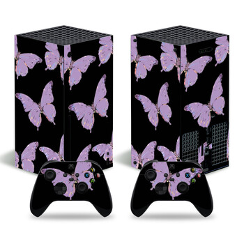 Skin Wrap for Xbox Series X Skin Sticker for Xbox Series X Controller Πλήρες προστατευτικό κάλυμμα Κονσόλα παιχνιδιών Vinyl Decal