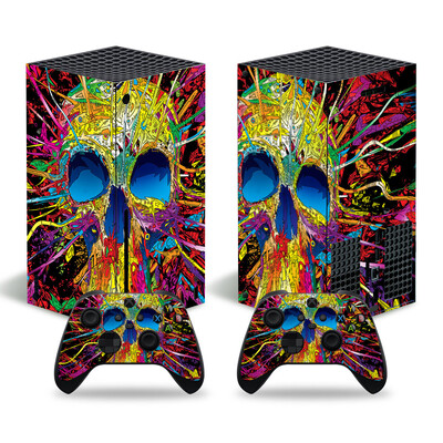 Skin Wrap за Xbox Series X Стикер за кожа за Xbox Series X Controller Пълно защитно покритие Конзола Винилова стикера Аксесоари за игри