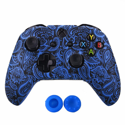 Novi silikonski gamepad zaštitna maska za XBox One Slim Controller Protector Camouflage Controle Cover Joystick za XBOXONES