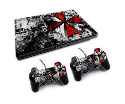 Аксесоари за игри с нов дизайн на винилови стикери за ps2 slim 70000 стикер за кожа