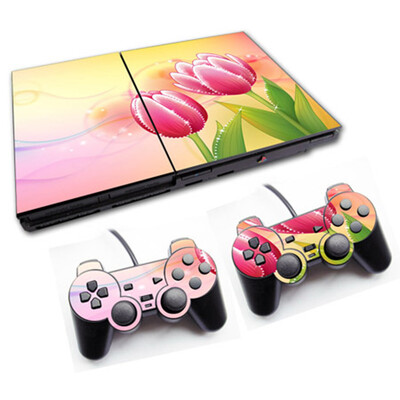 Аксесоари за игри с нов дизайн на винилови стикери за ps2 slim 70000 стикер за кожа
