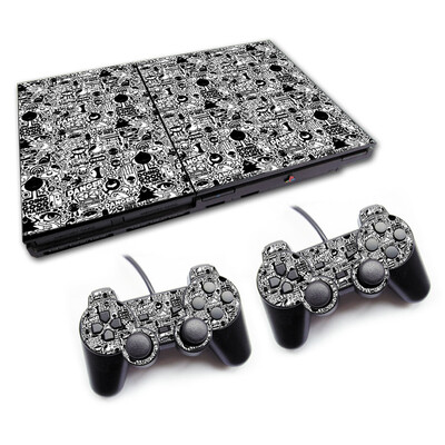 Аксесоари за игри с нов дизайн на винилови стикери за ps2 slim 70000 стикер за кожа