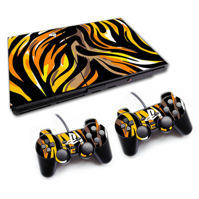 Аксесоари за игри с нов дизайн на винилови стикери за ps2 slim 70000 стикер за кожа