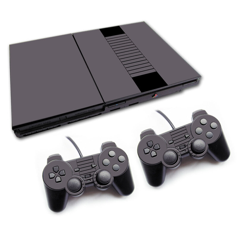 Аксесоари за игри с нов дизайн на винилови стикери за ps2 slim 70000 стикер за кожа