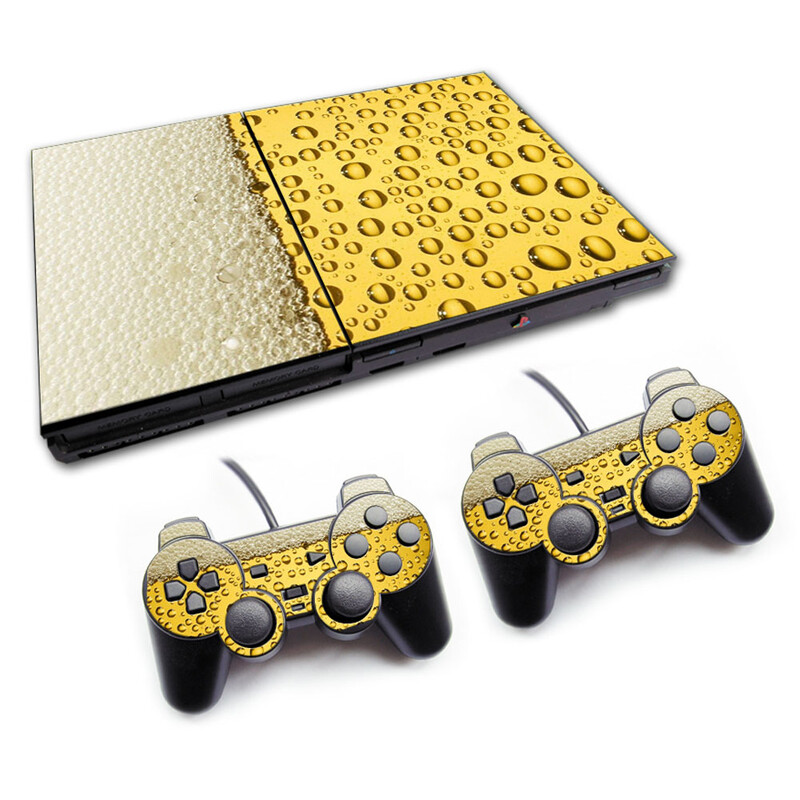 Аксесоари за игри с нов дизайн на винилови стикери за ps2 slim 70000 стикер за кожа