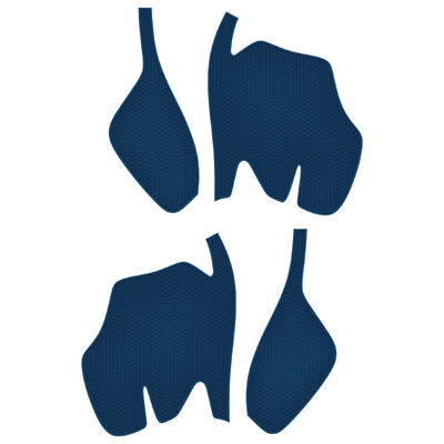 PlayVital Split Design Anti-Skid Meke šesterokutne dijamantne teksture Vrhunska ručka za upijanje znoja za ps5 bežični kontroler