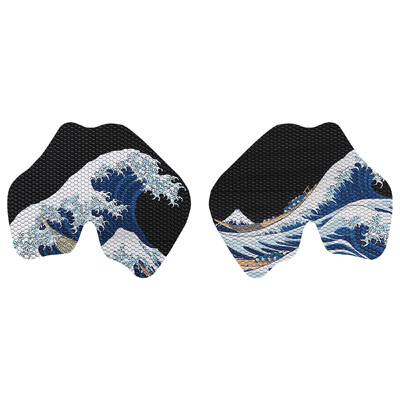 Противоплъзгаща се абсорбираща пот контролна ръкохватка PlayVital за ps5 контролер, професионални текстурирани подложки, меки гумени дръжки