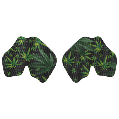 Противоплъзгаща се абсорбираща пот контролна ръкохватка PlayVital за ps5 контролер, професионални текстурирани подложки, меки гумени дръжки