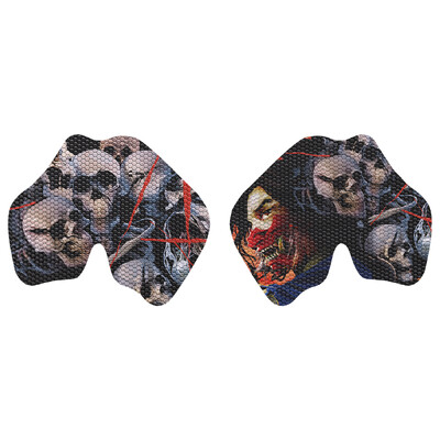 Противоплъзгаща се абсорбираща пот контролна ръкохватка PlayVital за ps5 контролер, професионални текстурирани подложки, меки гумени дръжки