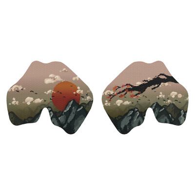 Противоплъзгаща се абсорбираща пот контролна ръкохватка PlayVital за ps5 контролер, професионални текстурирани подложки, меки гумени дръжки