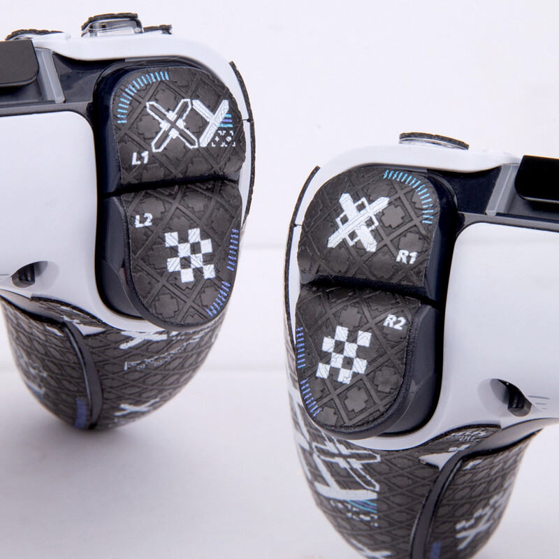 FINALORD Controller Performance Grip traka kompatibilna s Playstation 5 DualSense Edge Ručka, gumbi, okidač Neklizajuća traka