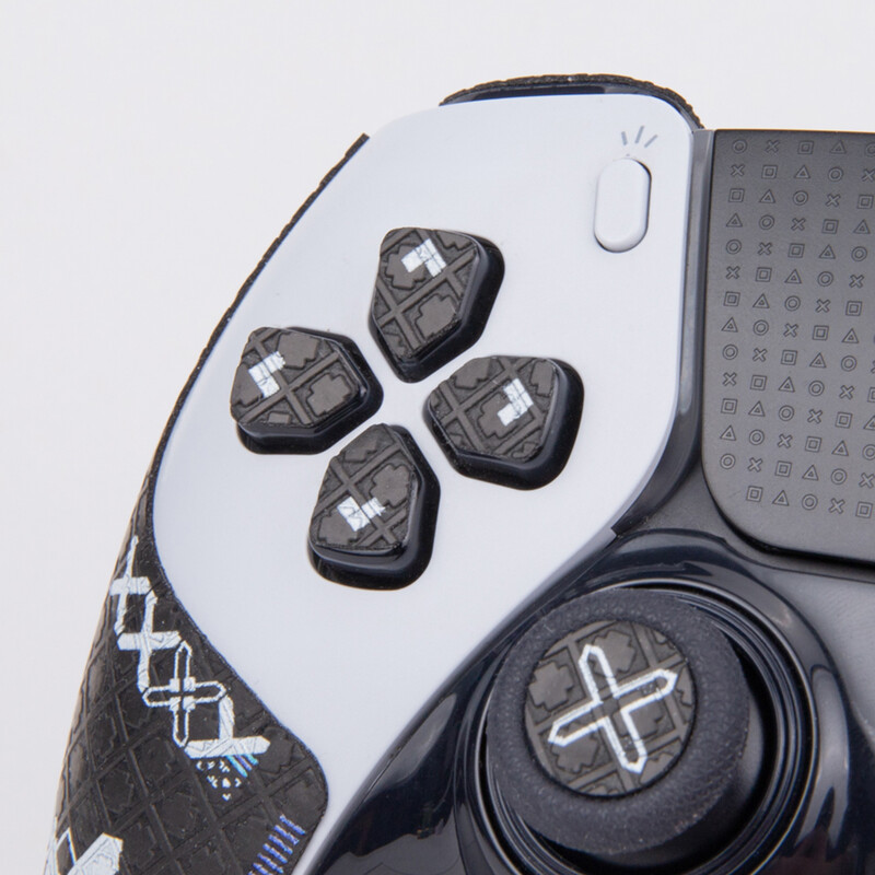 FINALORD Controller Performance Grip traka kompatibilna s Playstation 5 DualSense Edge Ručka, gumbi, okidač Neklizajuća traka