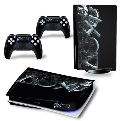 Стикер за кожа за PS5 Disc Console Защитен декал за PS5 Disc Винил Decal Cover Wrap за PS5 контролер
