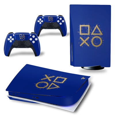 Стикер за кожа за PS5 Disc Console Защитен декал за PS5 Disc Винил Decal Cover Wrap за PS5 контролер