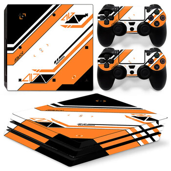 Προστατευτικό αυτοκόλλητο δέρματος για PS4 Pro PVC Skin αυτοκόλλητο βινυλίου Decal Cover Console Controllers Protective Skin Sticker