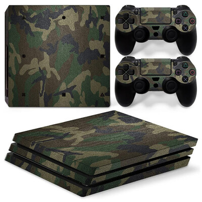 PS4 Pro PVC ādas vinila uzlīmes uzlīmes vāka konsoles kontrolleriem aizsargājošas ādas uzlīme
