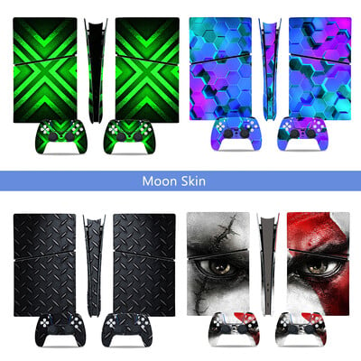 Стикер Decal за PS5 Slim Digital Console Skin за PS5 Slim Digital Full Cover Wrap за PS5 Slim