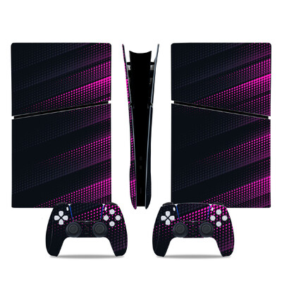 Uzlīmes uzlīme PS5 Slim digitālās konsoles apvalkam PS5 Slim digitālajam pilna vāka iesaiņojumam PS5 Slim