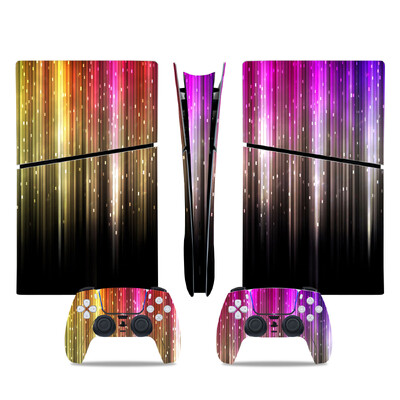Uzlīmes uzlīme PS5 Slim digitālās konsoles apvalkam PS5 Slim digitālajam pilna vāka iesaiņojumam PS5 Slim