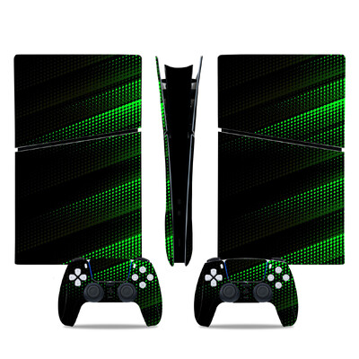 Uzlīmes uzlīme PS5 Slim digitālās konsoles apvalkam PS5 Slim digitālajam pilna vāka iesaiņojumam PS5 Slim