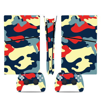 Uzlīmes uzlīme PS5 Slim digitālās konsoles apvalkam PS5 Slim digitālajam pilna vāka iesaiņojumam PS5 Slim