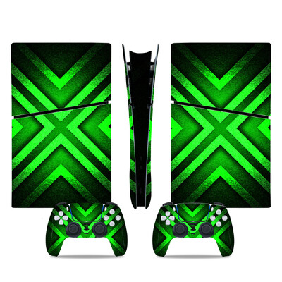 Uzlīmes uzlīme PS5 Slim digitālās konsoles apvalkam PS5 Slim digitālajam pilna vāka iesaiņojumam PS5 Slim