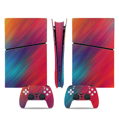 Uzlīmes uzlīme PS5 Slim digitālās konsoles apvalkam PS5 Slim digitālajam pilna vāka iesaiņojumam PS5 Slim