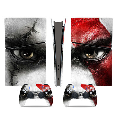 Uzlīmes uzlīme PS5 Slim digitālās konsoles apvalkam PS5 Slim digitālajam pilna vāka iesaiņojumam PS5 Slim