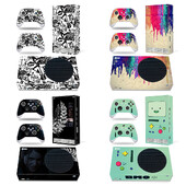 Uzlīmes uzlīme Xbox Series S konsoles apvalkam X box Series S kontrollera spēļu piederumiem Vinila vāciņš