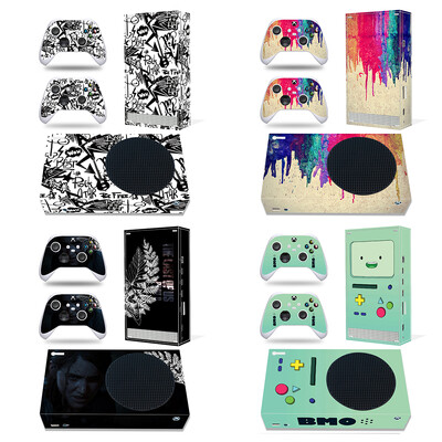 Стикер Decal за Xbox Series S Console Skin Wrap за X box Series S Controller Аксесоари за игри Винилов капак