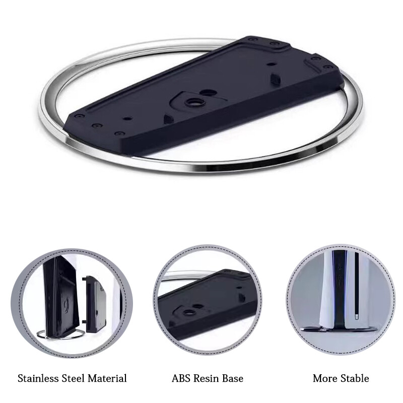 Метална вертикална стойка за PS5 Slim Console Bracket Base Stand Replacement за Playstation 5 Slim Game Console Host Stand