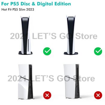 PS5 Accessories 3 Cooler Fan Efficient Cooling System with LED Light for Sony Playstation 5 PS 5 Disc & Digital Edition Console