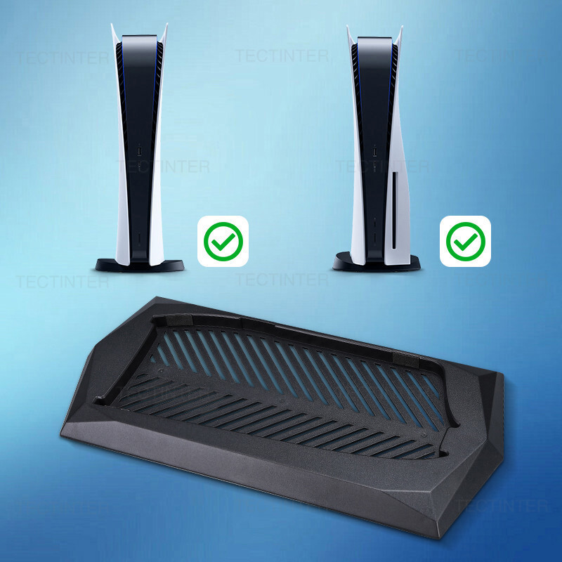 Za PS5 Slim konzolu Za PS5 slim Host Vertikalno postolje za raspršivanje topline s nožicama protiv klizanja Za PS5 Slim Dodaci