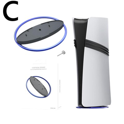 Novo okomito postolje za PS5 Pro & PS5 SLim, metalni držač, protuklizna baza za Playstation 5 Dodaci za montažu igraće konzole